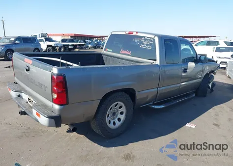 2007 Chevrolet Silverado 1500 Classic Work Truck из США, поврежденный, VIN 1GCEC19VX7Z174634